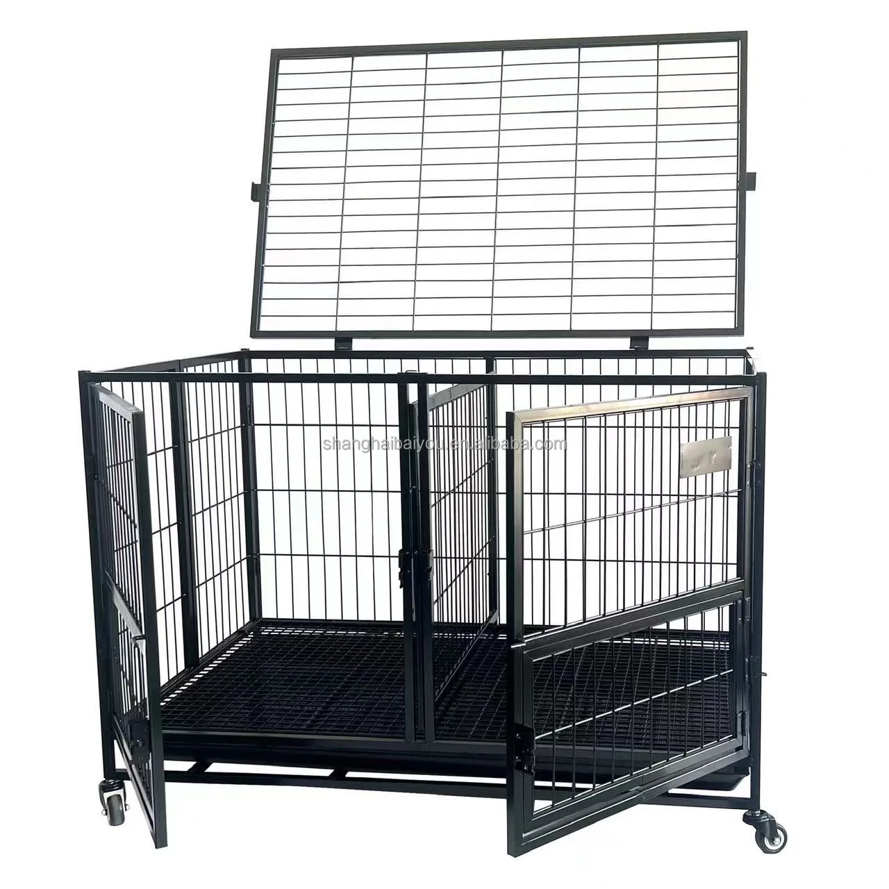 Pet Crates Extra Large Strong Metal Iron Large Size Foldable Heavy Duty