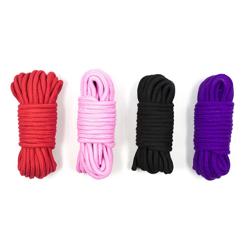 Produits pour adultes femmes sex plysch 5 mètres corde de coton