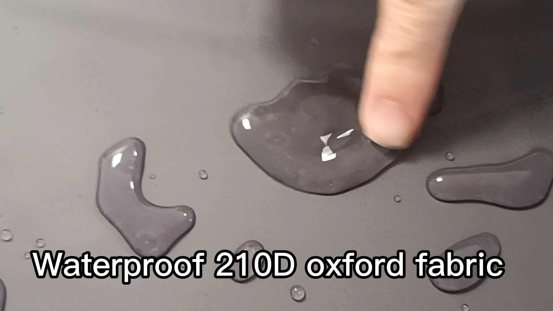 Custom Free Sample Lining Use Pu Coated 210d Oxford Waterproof