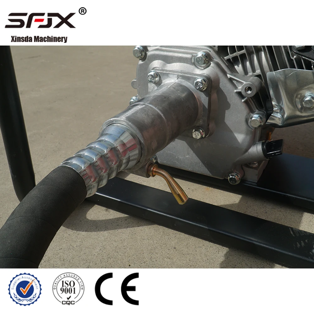 Frame Type Vibrating Machine High Frequency Portable Gasoline Engine Concrete Vibrator