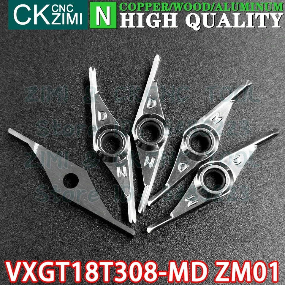 VXGT 18T308 MD - High Performance Carbide Turning Inserts