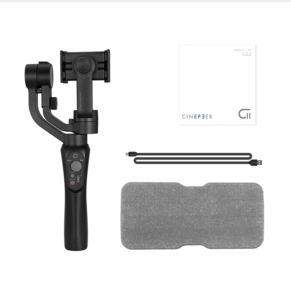ZHIYUN CINEPEER C11 3軸ハンドヘルドジンバルスティック スマホ用