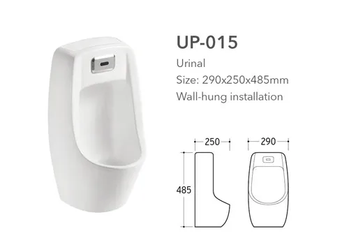 Automatic Portable Sensor Flush Toilet Urine Ceramic Small Urinal for Men