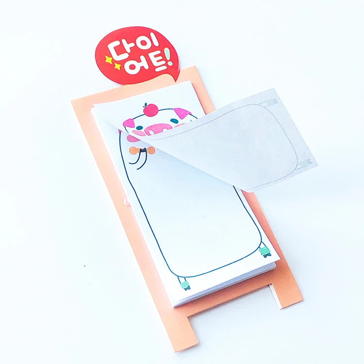 
 Клейкие заметки it post note рекламная печать логотипа на заказ Складная клейкая заметка  