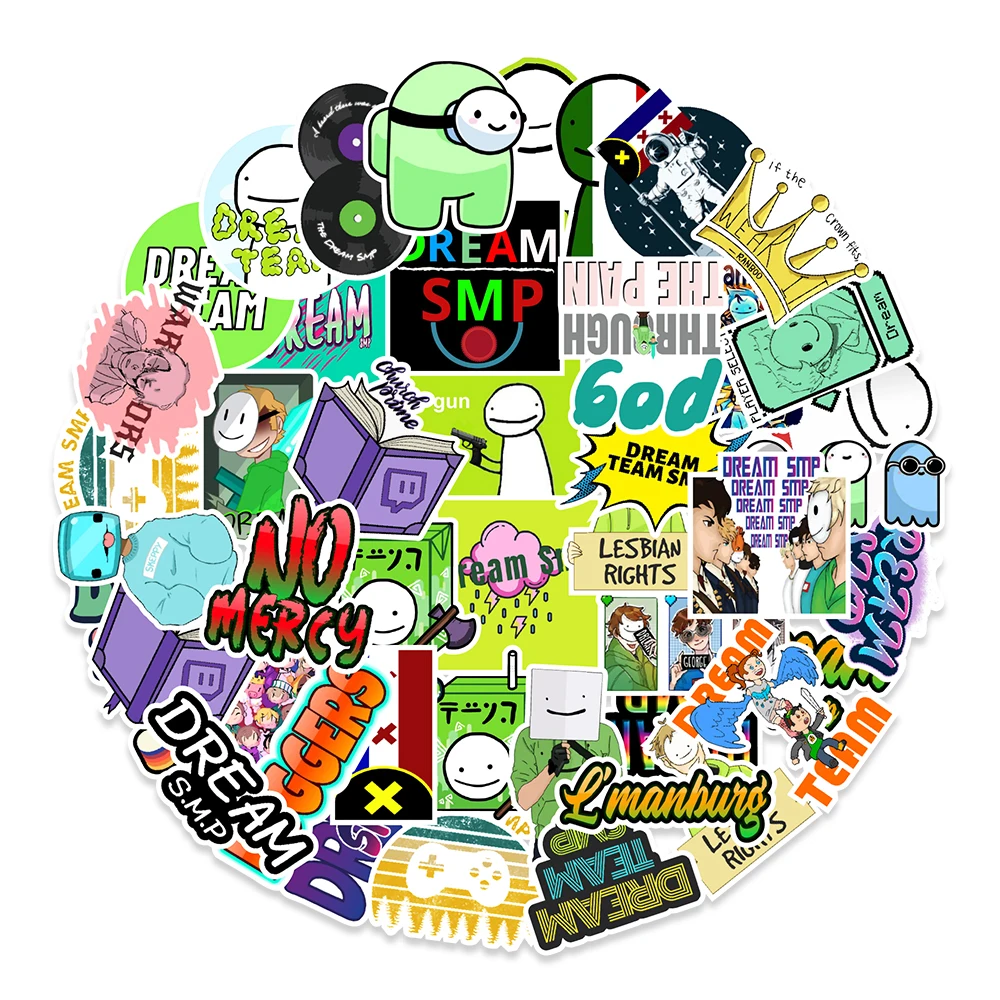 50pcs game dream smp stickers for child teens guitar keyboard laptop diy decor sticker waterproof buy stickers scrapbooking decorative sticker for macbook diy decoration keyboard stickers product on alibaba com