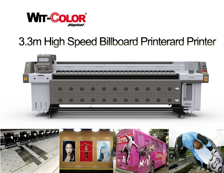 Famous Branding Machines Wit-color Digital Solvent Printer Ultra Star ...
