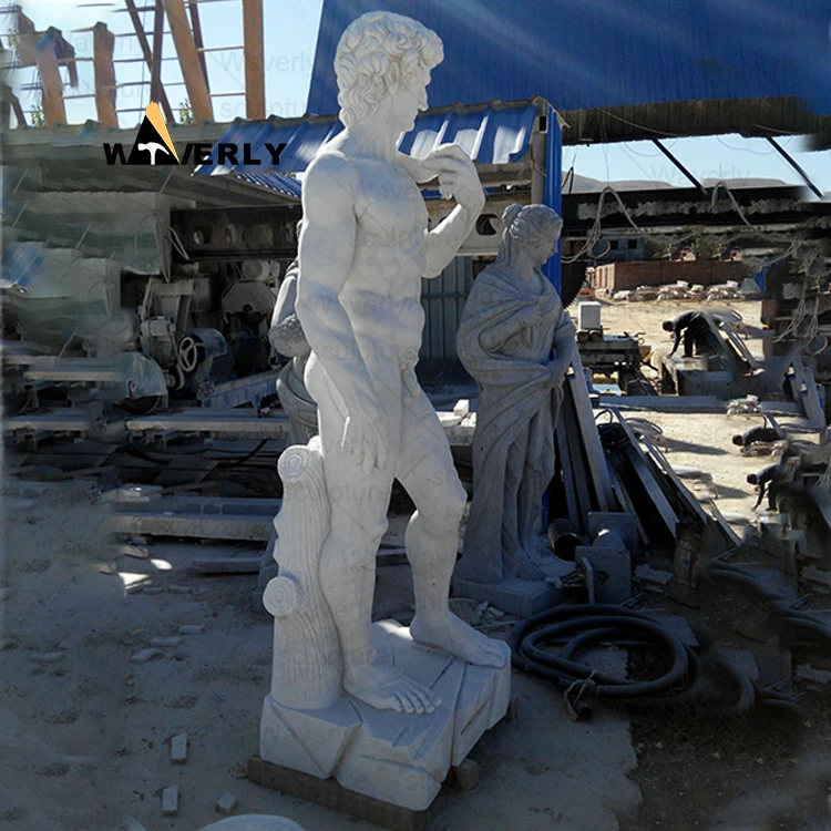 Garden Decor Life Size Greek Statues Qrecques Hercules Natural Stone ...