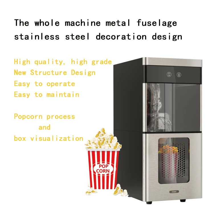 Portable Japanese Popcorn Machine Commercial Automatic Vending Machine