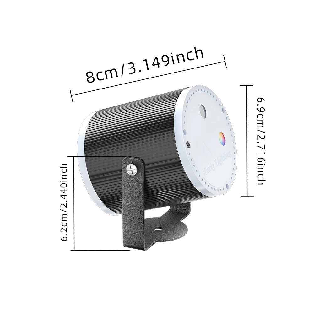 Sound Control Mini Beam DJ Laser Light Motif Lights Stage Lights Laser
