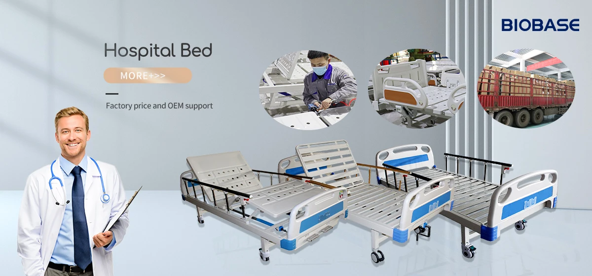 Biobase China Punching Threecrank Hospital Bed Multifunctional Electric Bed Mf401d22 Automatic