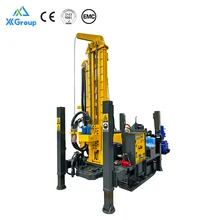 CS200 Water Well Drilling Rig Hydraulic Powered 200m 260m 350m 600m 800m Deep Borehole Drill Machine for Agricultural Irrigation