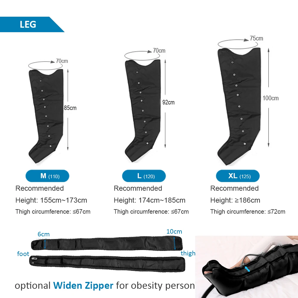 rapid muscle recovery 8 channel legs recovery boots -63