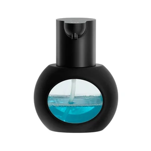 New Arrival 420ml Transparent Water Tank Desktop Wall Mounted Automatic Touchless Hand Sanitizer Dispenser for Household Use