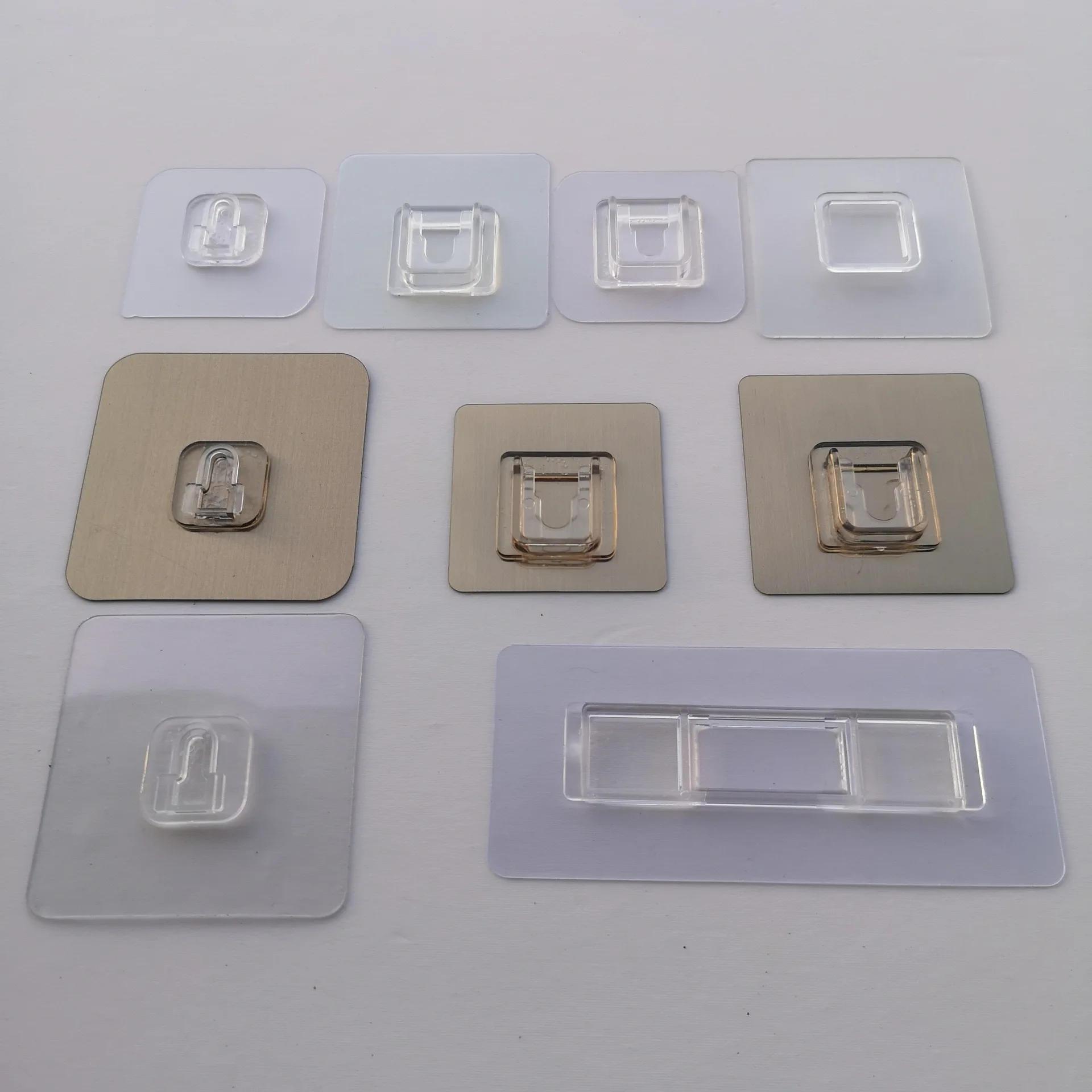 Buckle accessories shelving free punching card strong traceless adhesive card parent buckle manufacturers self adhesive hooks details