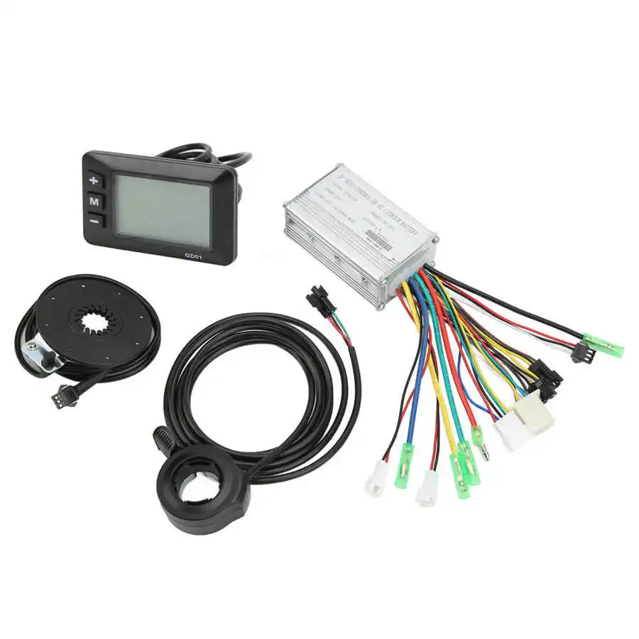 24V-48V E-Bike Brushless Controller 250W/350W Automatic Identification Sine Wave