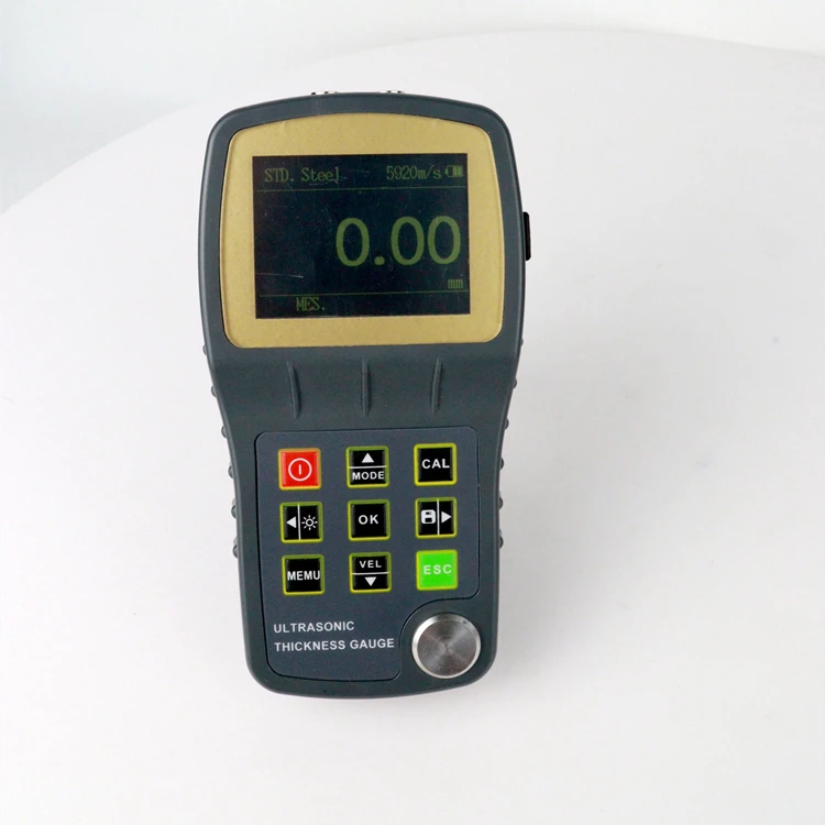 Pipe Wall Thickness Gauge Ultrasonic Thickness Meter Tester for Various Metal Thickness Measuring Instruments