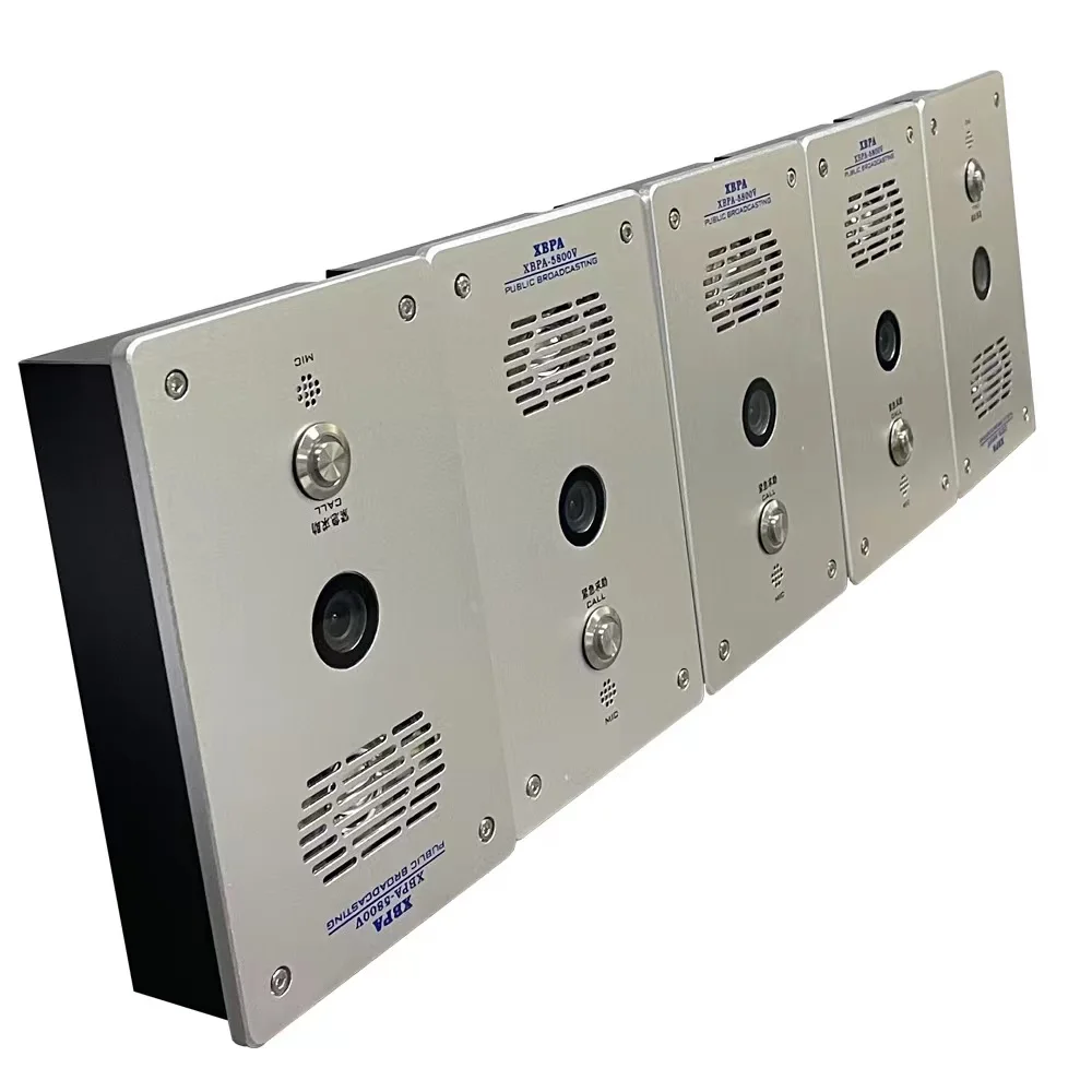 SIP Protocol IP Network Intercom Product Series VOIP Microphone and Intercom Terminal Manufacturer