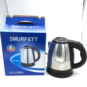 Newly Designed 1.8 Liter Retro Stainless Steel Electric Kettle Hot Water & Tea Heating with Switch Big Sale for Hotels in China