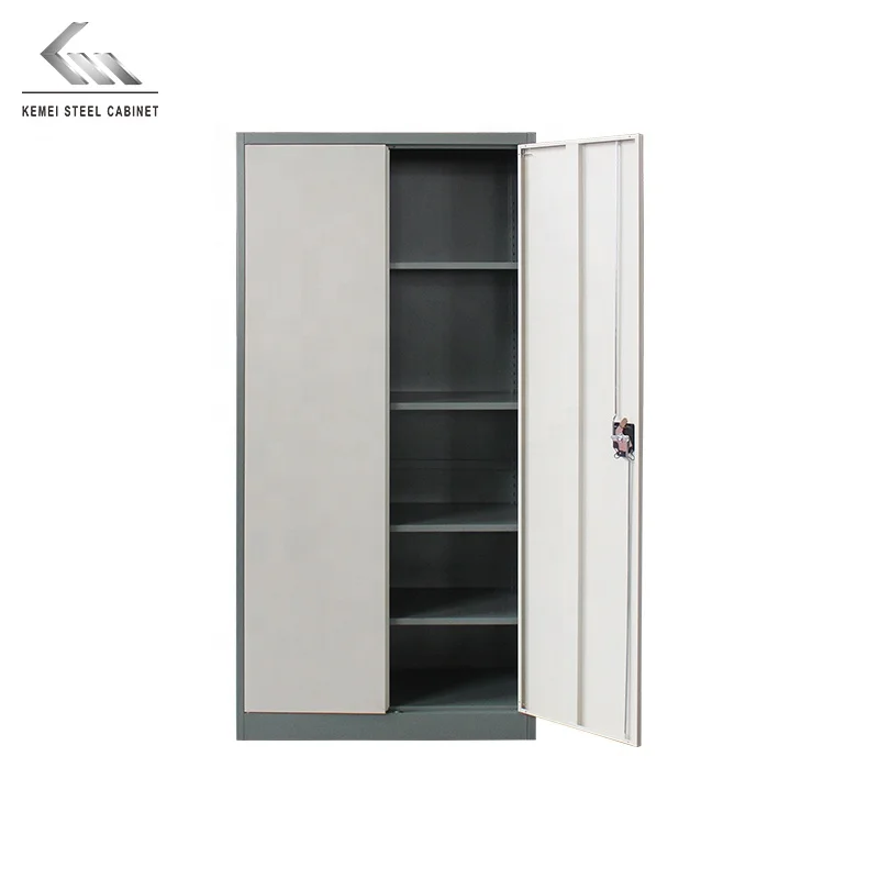 Godrej Door File Filing Storage Cabinet Almirah Steel General Use Office Furniture 2 Swing Metal Fashion Gray Home Office Modern