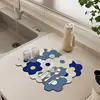 White Blue Flower