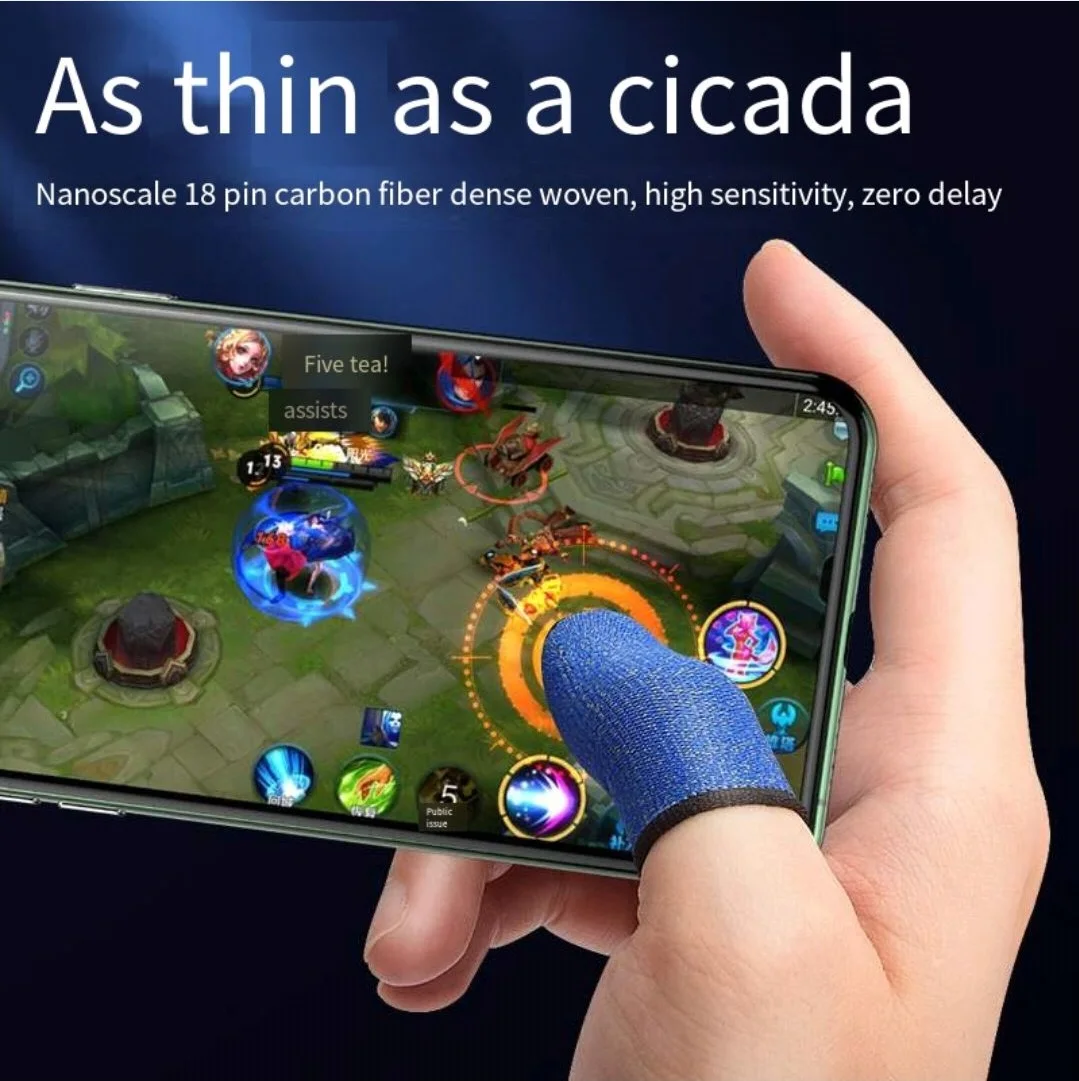 Взрывчатый куриный артефакт для мобильных игр, пальцевые игрушки King of glory, мобильная игра, пальцевые напальчники, Нескользящие и потостойкие