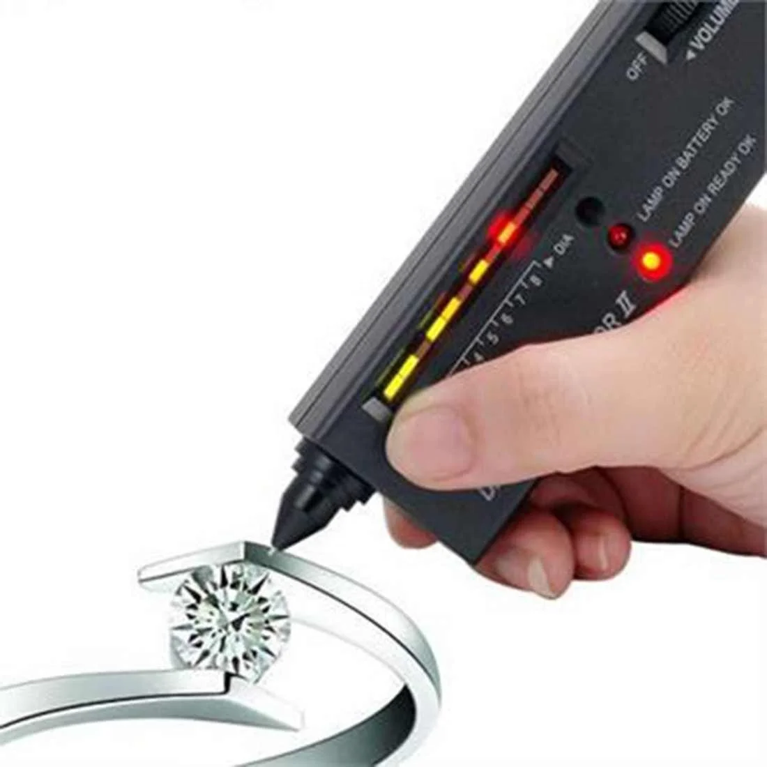 Diamond Tester II Jewelry Tool Diamond Detector Electronic Diamond Selector Gemstone Gems Tester II
