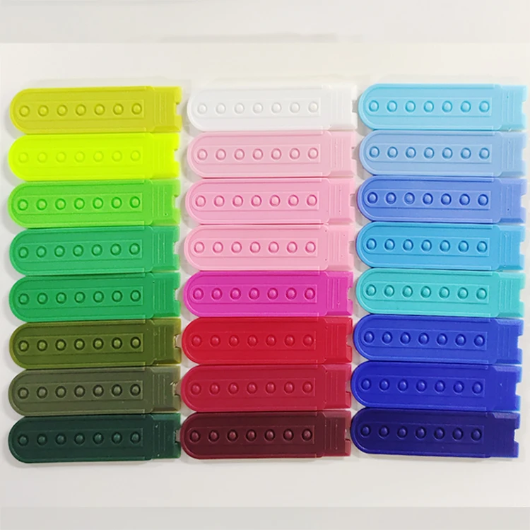 DWDP  Hot Snapback Strap Replacement 7 Holes Straps Buckle Hats Repair Fasteners POM Material Baseball Cap Clip