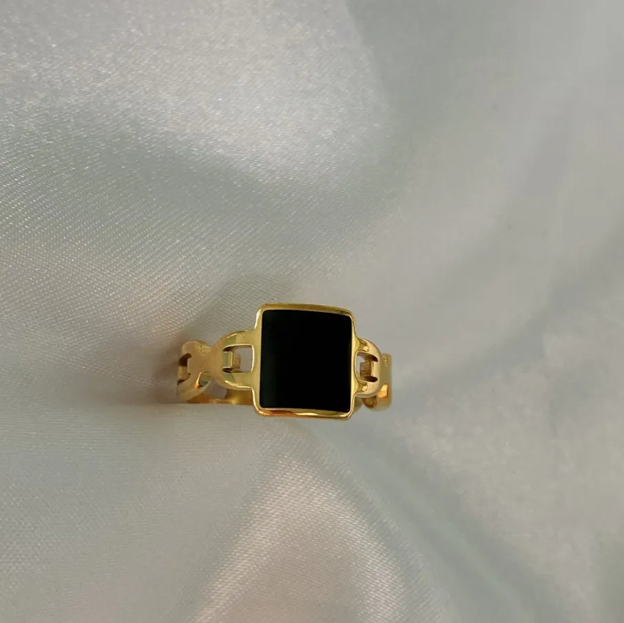 Shop Our Bestselling Jewelry Elegant Black Enamel Rings