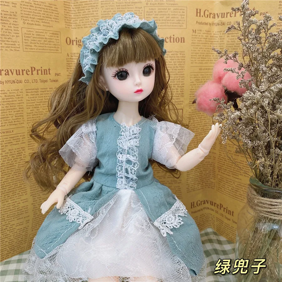 56cm BJD Poupée Articulation Mobile SD Poupée Peinte À La Main Gradient