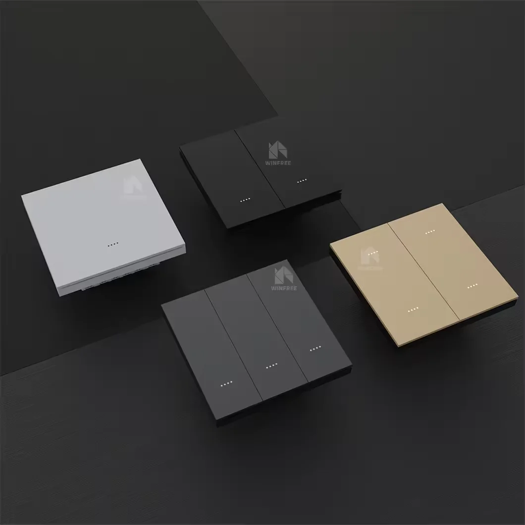 Hotel 3 Gang Tuya Wifi Smart Switch Wall Remote Control Alexa Google Home Voice Control Intelligent Switch Light Smart Home