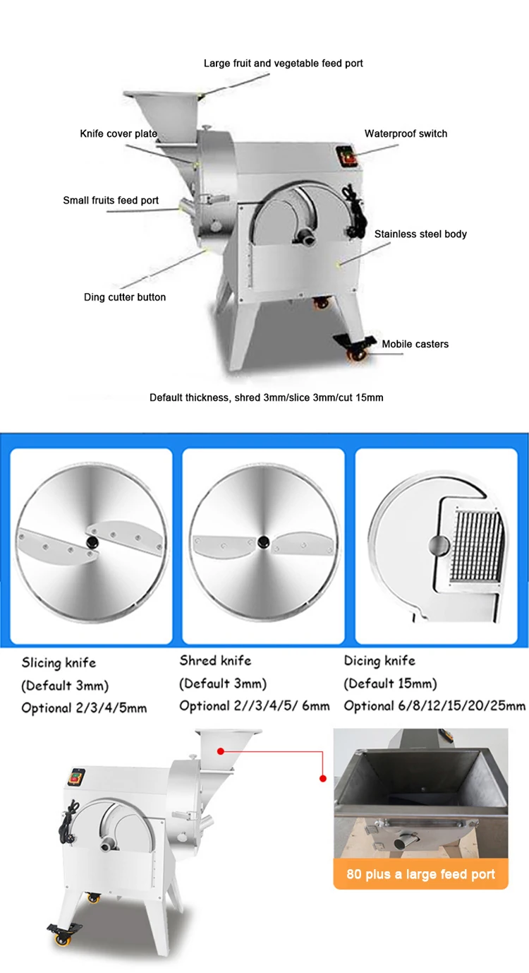 Meat Minced Mixer Mixing Machine Beef Meat Chopper Machine Spinach
