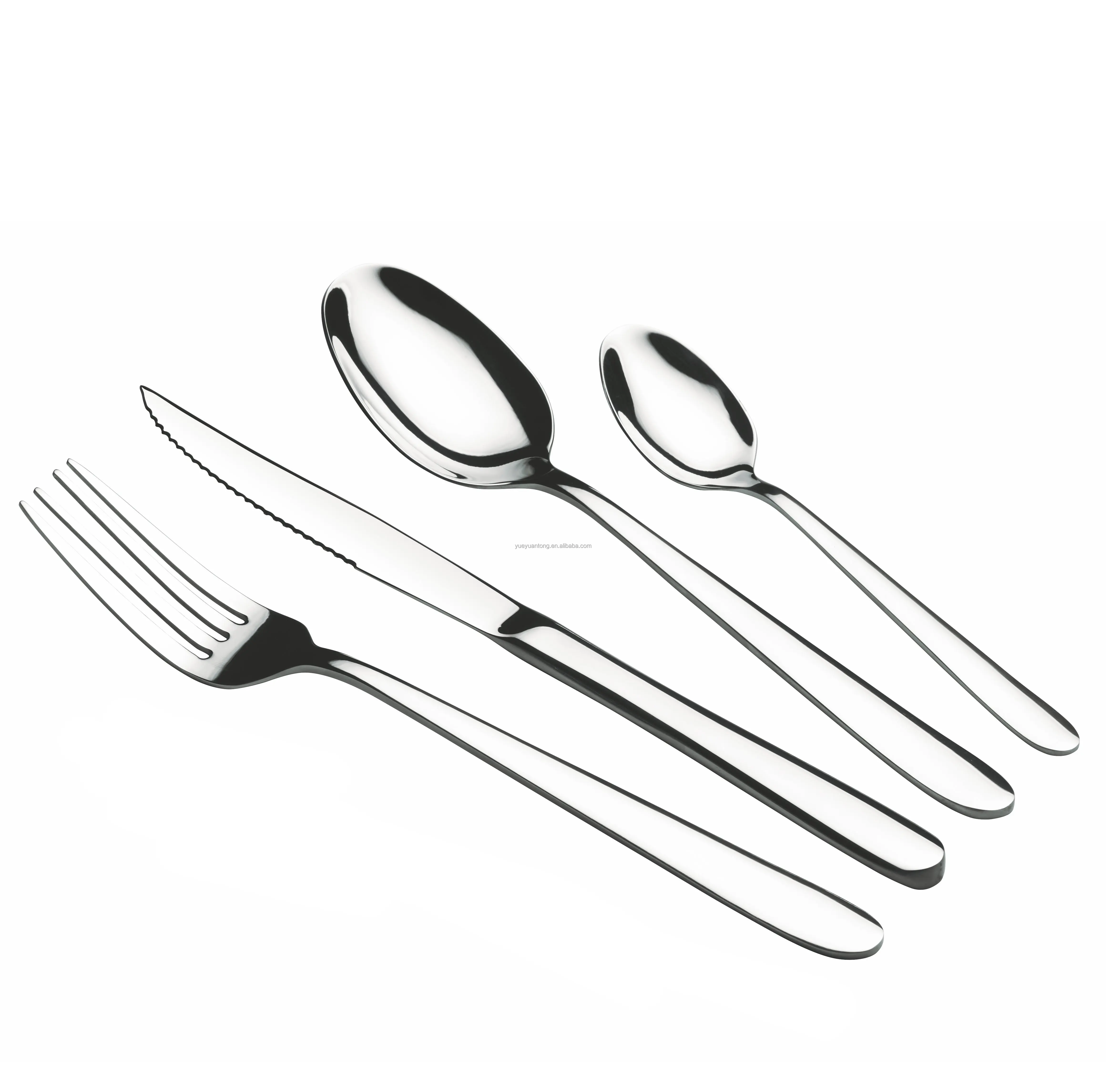 Readyt To Ship Stainless Steel 16pcs Cutlery Set With Spoon And Fork