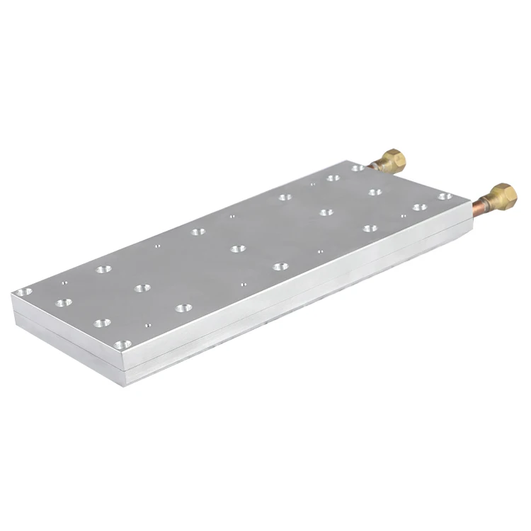 Friction Stir Welding Liquid Cold Copper Water Cooling Block  Aluminum Plate
