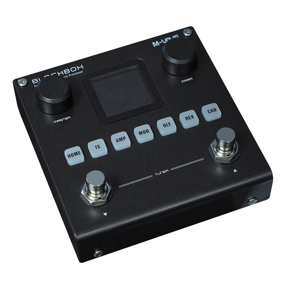 M-VAVE BLACKBOXギターマルチエフェクトペダルオーディオ