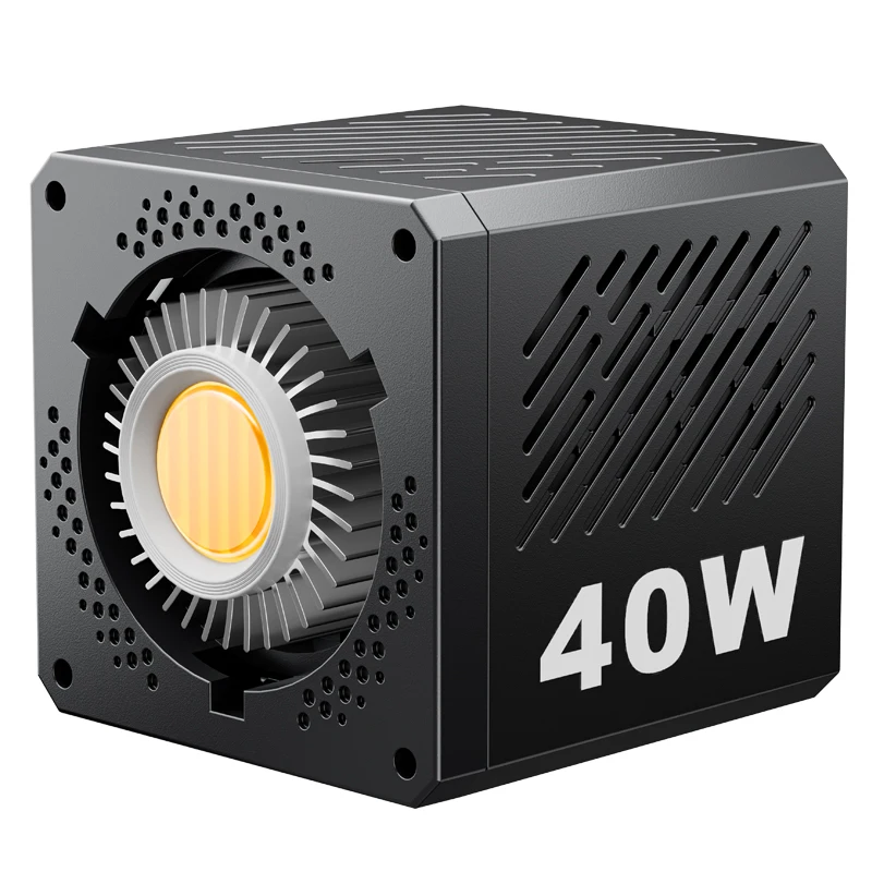 M60 40w Led Light Recargable Flash Light Rechargeable Led Flashing Light for Camera