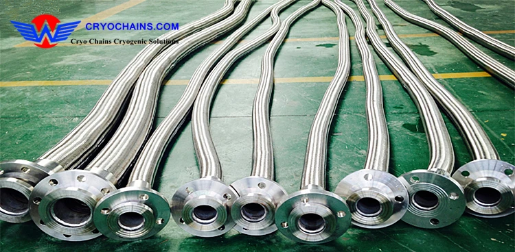 ハイドロホース Stainless Steel Flexible Hose for Liquid Nitrogen & Oxygen - OEM