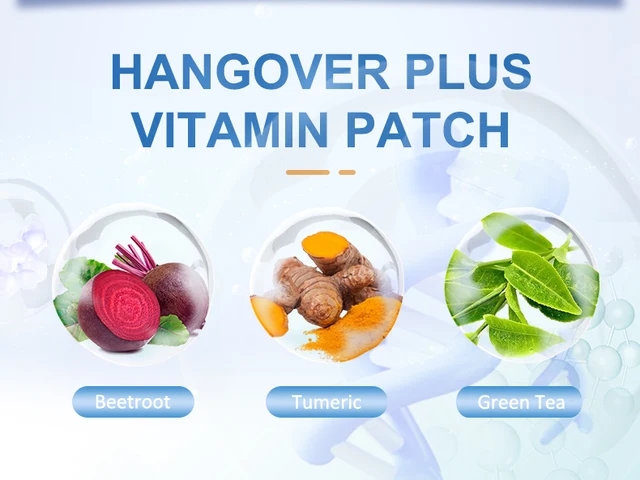 Natural After Party Detox Hangover Patch