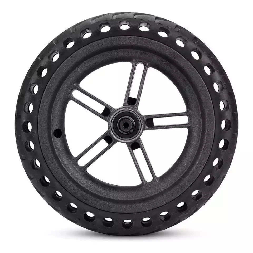 Superbsail EU Warehouse 8.5 Inch Rubber Tire Scooter Solid Rear Wheel Hub Skateboard Hoverboard Wheel For Xiaomi M365 Pro Pro2 manufacture