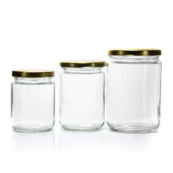 Metal Screw Lids 100ml 120ml 180ml 280ml 380ml 500ml Honey Jam Jars ...