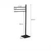 All-copper, elegant black - rotating three-bar