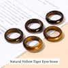 Natural Yellow Tiger Eyes Stone Ring