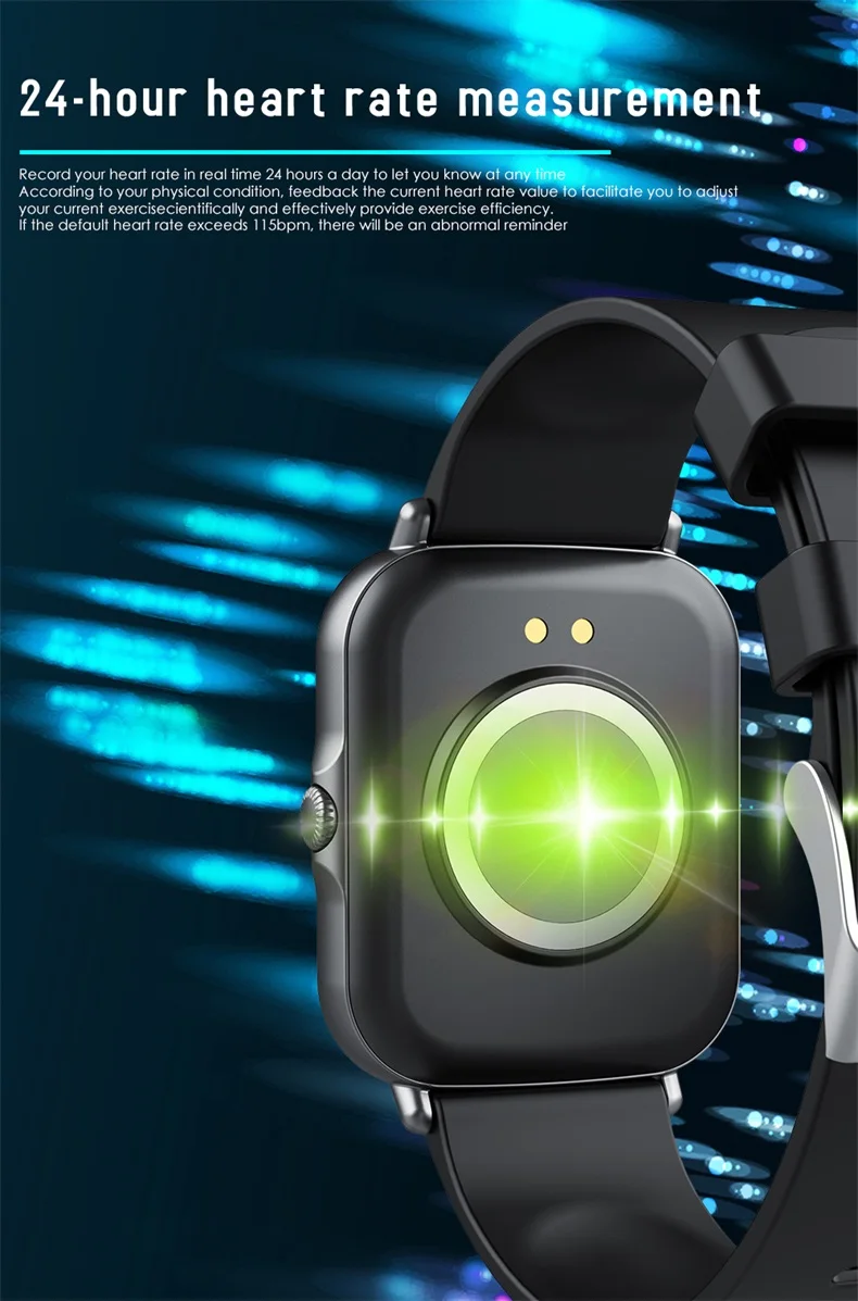 F15s Smart Watch Temperature Big Screen 1.75 Inch Full Touch Color Screen BT Call Heart Rate Blood Pressure Reloj Inteligente(11).jpg