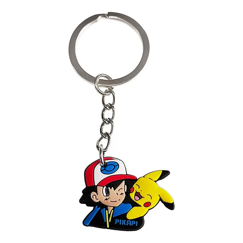 Factory Direct Customized Ready to Ship Wholesale Ring 2D Rubber Key Chain Halloween Horror Movie Soft PVC Keychain