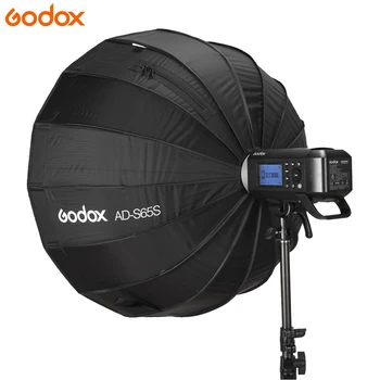 Godox AD-S65S 65cm Silver Deep Parabolic Softbox with Honeycomb Grid Godox Mount Softbox for AD400PRO ML60 ML30 detail image