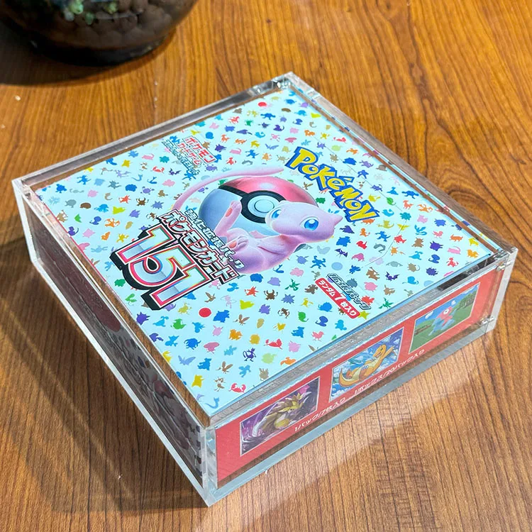 pokemon 151 japanese booster box case Pokémon Scarlet & Violet Box- Japanese(SEALED) – Smith Trading Pokemon Card 151 Booster Box is a trainers dream come true Pokemon Japanese Booster Box Acrylic