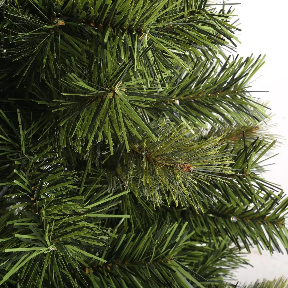 New Arrival 2024,Pre Lit Slim Green Artificial Christmas Tree,Pine