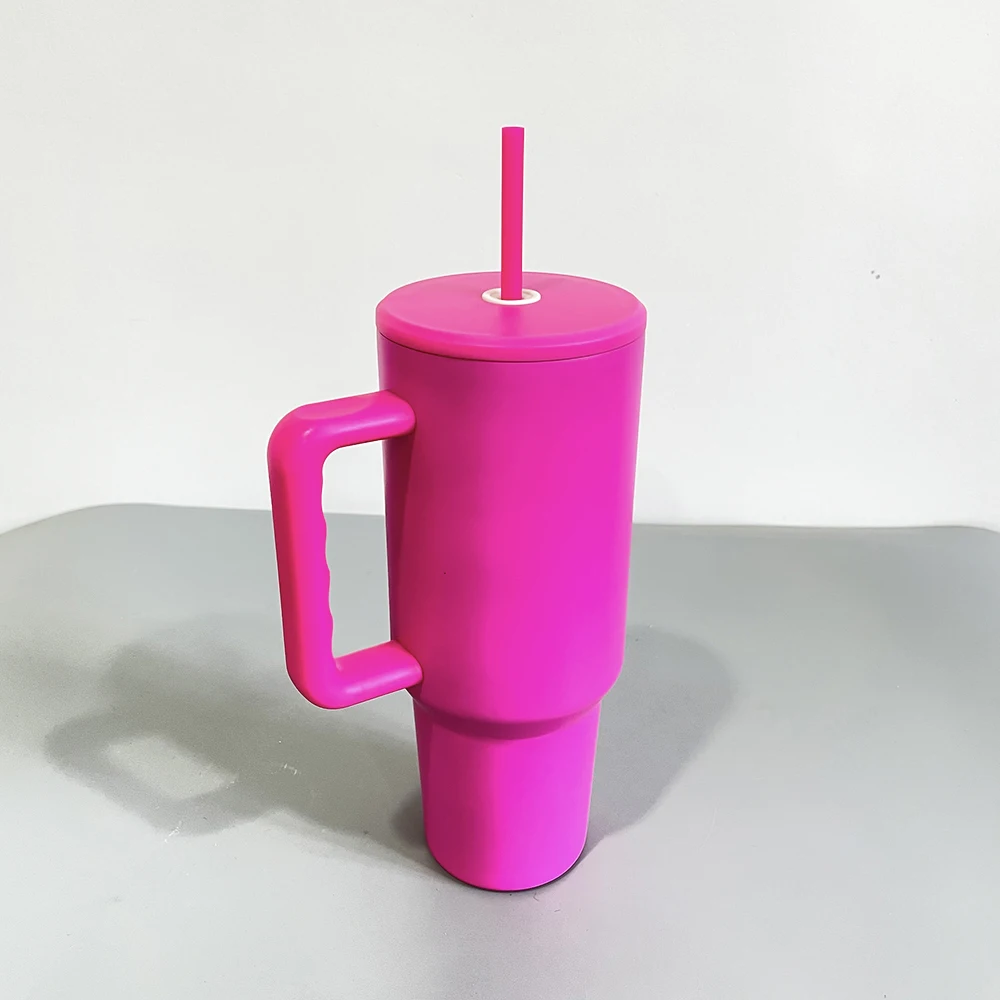 H3.0 Modern 40oz Tumbler With Handle And Straw Lid Insulated Cup