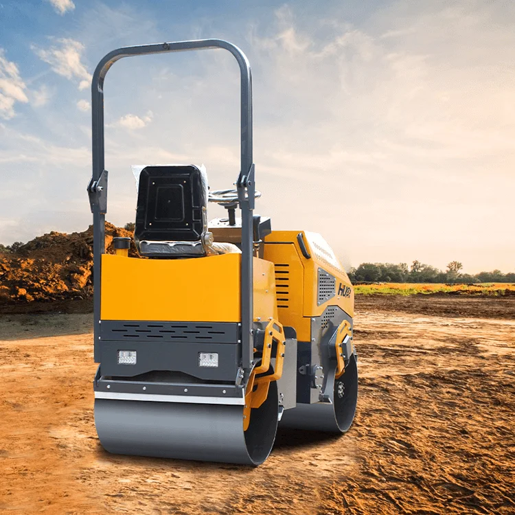 Высококачественный дорожный каток 1 5 тонн однобарабанный горячая распродажа дизельный двигатель Вибрационный