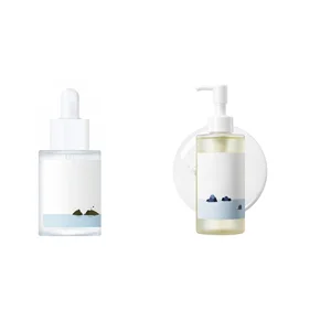 ROUNDL Laab 1025  Ampoule Serum Hydrating Soothing Instant Nourishing Unscented Deep Sea Water Serum 45ML