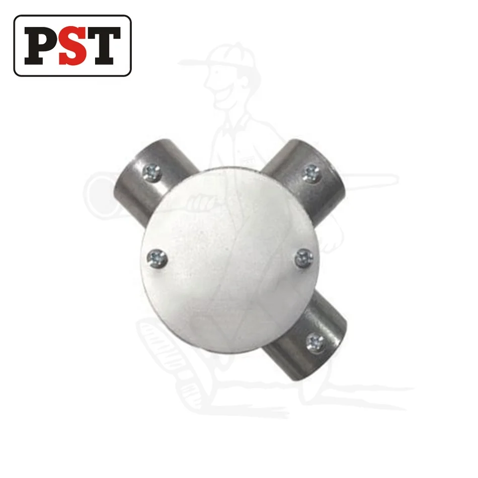 3 Way Circular Aluminum EMT Conduit Box